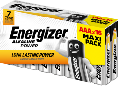 Energizer Power AAA 16 pack Tray