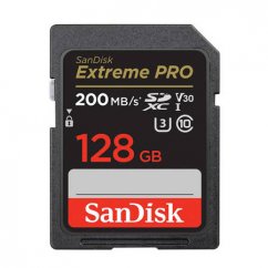128GB Sandisk Extreme Pro SDXC 200/90 MBs UHS-I U3