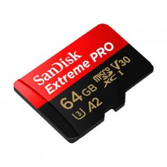 64GB Sandisk Extreme Pro microSDXC 200/90 MBs UHS-I U3