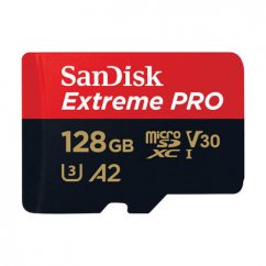 128GB Sandisk Extreme Pro microSDXC 200/90 MBs UHS-I U3