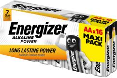Energizer Power AA 16 pack Tray