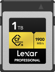 1TB Lexar CFexpress Pro Gold R1900/W1500