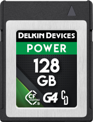 128GB Delkin CFexpress Power R1780/W1700 G4