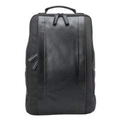 Artisan & Artist RR4-06C Leather Panel Backpack - must