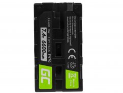 Green Cell NP-F970 7.4V 6600mAh battery